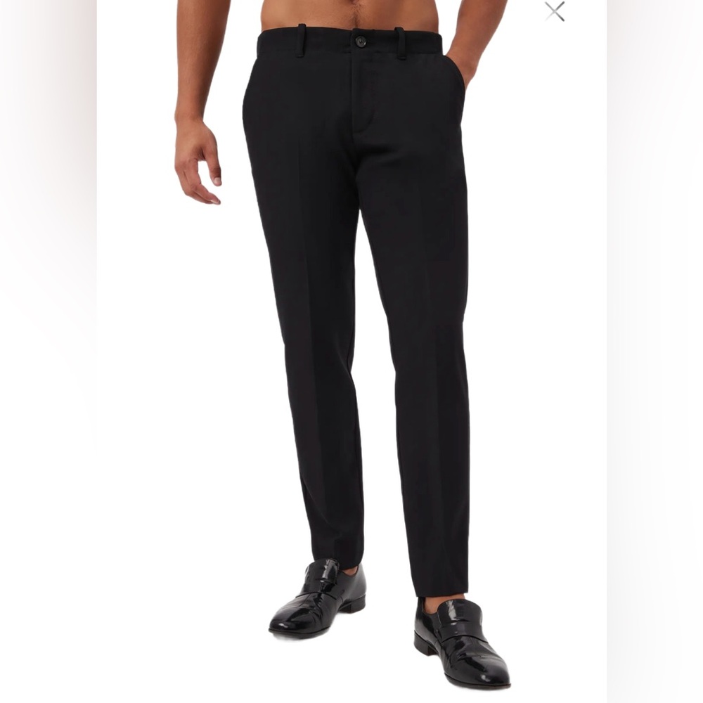 MR Turk Slim Trousers Black Size 31 - Picture 3 of 7